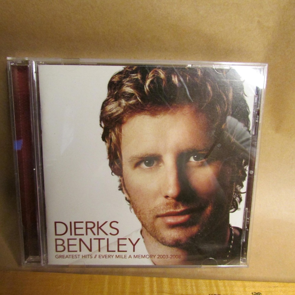 Dierks Bentley CD 20 Greatest Hits Country Album 2008‎ Capitol Nashville White